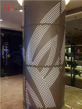 這樣的包柱鋁單板你喜歡嗎？2