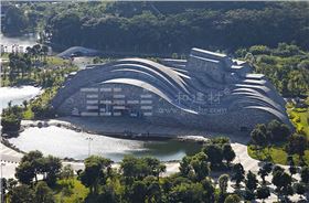 柳州奇石展覽館-鋁單板、條形鋁天花板、鋁格柵吊頂