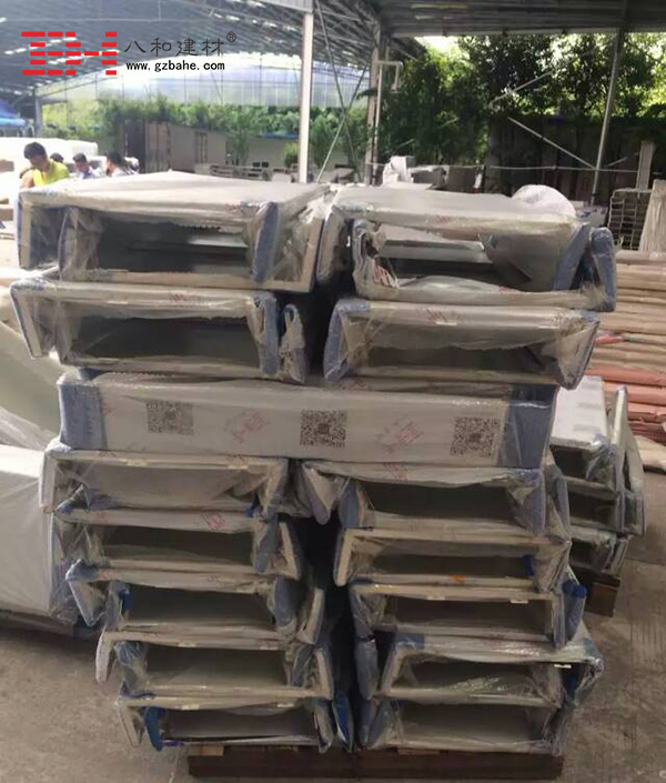 【福建龍巖南站】長汀南站項(xiàng)目氟碳鋁單板出貨-八和建材