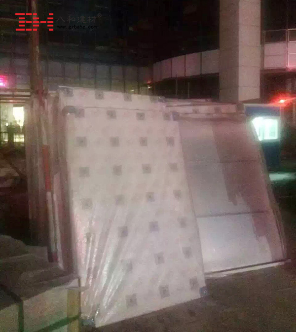 廣州合生廣場項(xiàng)目定制室內(nèi)鋁單板發(fā)貨動態(tài)2