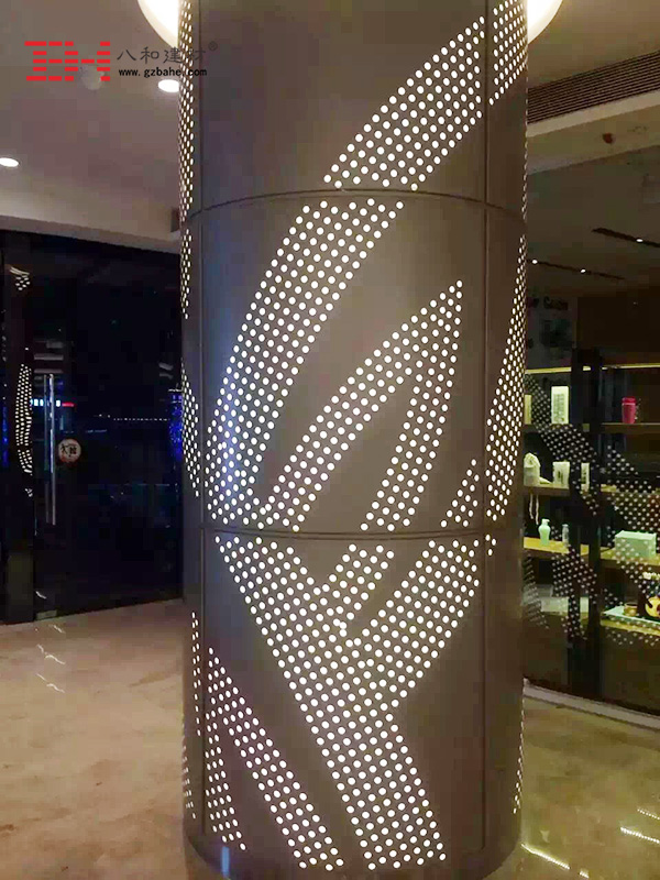 這樣的包柱鋁單板你喜歡嗎？2