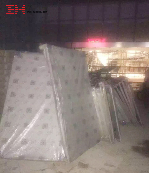 廣州合生廣場項(xiàng)目定制室內(nèi)鋁單板發(fā)貨動(dòng)態(tài)